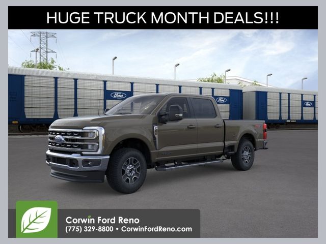 Gray 2026 Ford F-250 Super Duty Pickup Truck Four-Wheel Drive Automatic