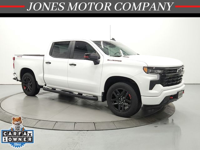 Summit White 2025 Chevrolet Silverado 1500 Pickup Truck Four-Wheel Drive Automatic
