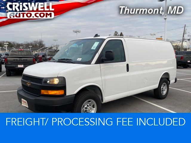 Summit White 2025 Chevrolet Express Cargo 2500 RWD Van Rear-Wheel Drive 8-Speed Automatic Overdrive
