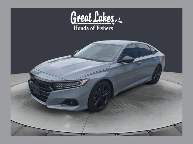 Sonic Gray Pearl 2022 Honda Accord Sport Special Edition FWD Sedan Front-Wheel Drive Continuously Variable Transmission