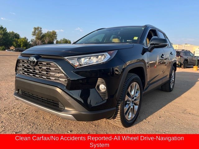 Midnight Black Metallic 2019 Toyota RAV4 SUV / Crossover All-Wheel Drive 8-Speed Automatic