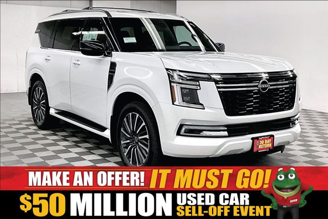 Everest White Pearl Tricoat 2026 Nissan Armada SUV / Crossover Four-Wheel Drive 9-Speed Automatic