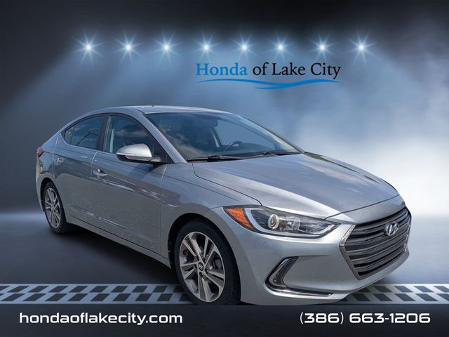 Shale Gray Metallic 2017 Hyundai Elantra Sedan Front-Wheel Drive 6-Speed Automatic