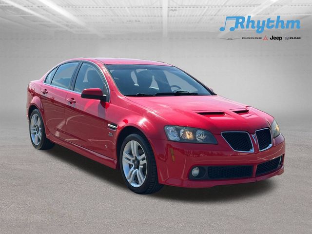 Liquid Red 2008 Pontiac G8 Sedan Rear-Wheel Drive 5-Speed Automatic