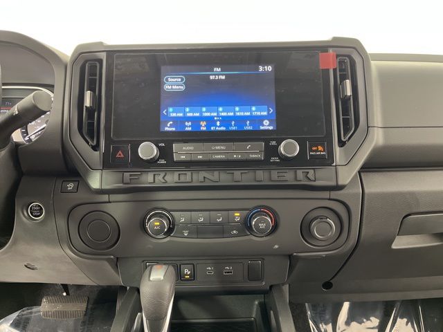 2025 Glacier White Nissan Frontier S RWD Truck