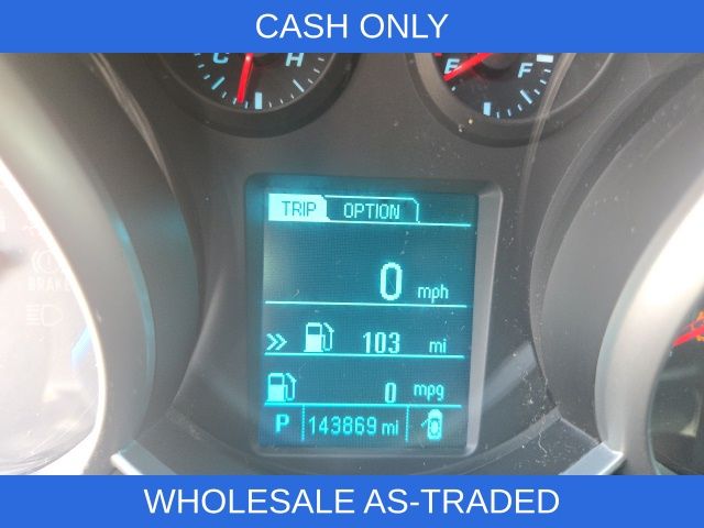 2015 Black Granite Metallic Chevrolet Cruze LS FWD Sedan