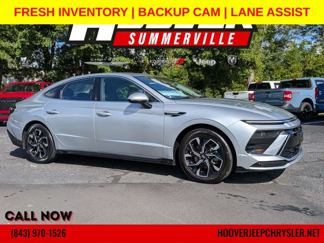 Aero Silver 2024 Hyundai Sonata Sedan Front-Wheel Drive 8-Speed Automatic