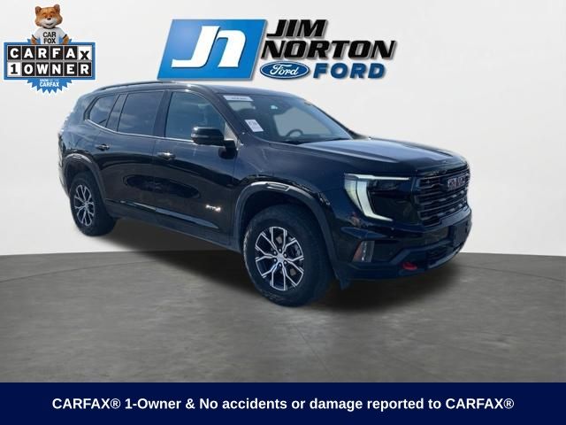 Black (Ebony Twilight Metallic) 2024 GMC Acadia AT4 AWD SUV / Crossover Four-Wheel Drive 8-Speed Automatic