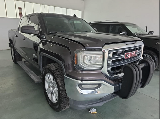 Gray (Iridium Metallic) 2016 GMC Sierra 1500 Pickup Truck Four-Wheel Drive 6-Speed Automatic Overdrive