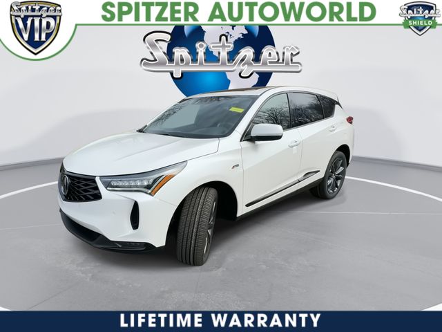 2026 Acura RDX A-Spec Package White at Spitzer Acura