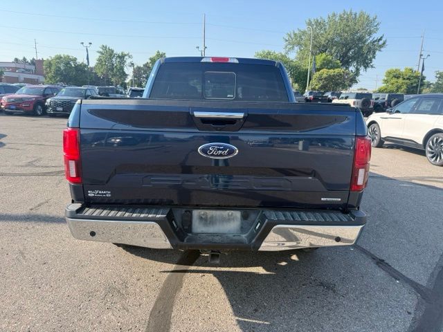 2019 Blue Jeans Metallic Ford F-150 Lariat 4X4 Truck
