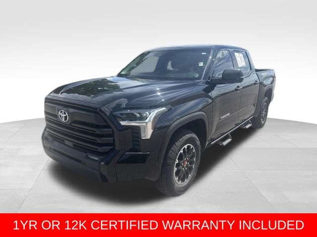 Midnight Black Metallic 2024 Toyota Tundra Pickup Truck Four-Wheel Drive Automatic
