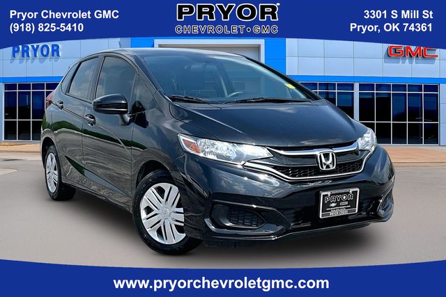 Black 2020 Honda Fit LX FWD Hatchback Front-Wheel Drive Continuously Variable Transmission