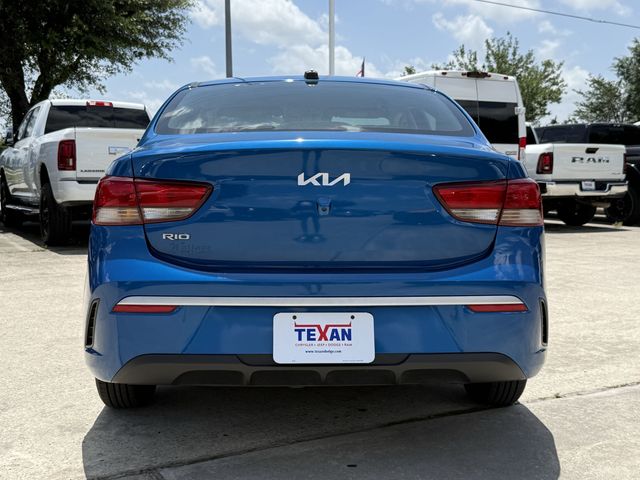 2023 Kia Rio S Blue at DeMontrond Mazda