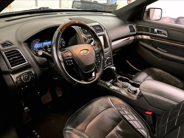 2017 Ford Explorer Platinum White at Bob Ruth Ford