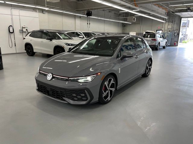 Moonstone Gray 2026 Volkswagen Golf GTI Hatchback Front-Wheel Drive 7-Speed Dual Clutch