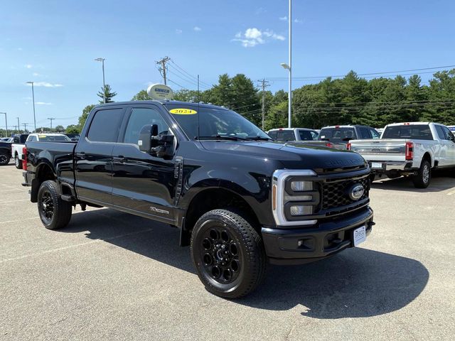 Black Metallic 2024 Ford F-350 Super Duty Pickup Truck Four-Wheel Drive Automatic