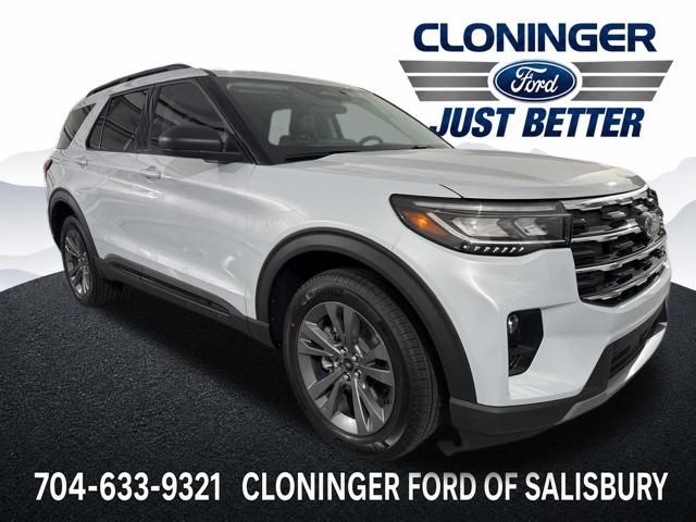 Silver Metallic 2026 Ford Explorer SUV / Crossover All-Wheel Drive Automatic