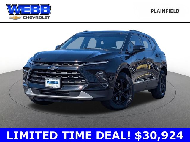 Black 2024 Chevrolet Blazer 3LT AWD SUV / Crossover All-Wheel Drive 9-Speed Automatic Overdrive