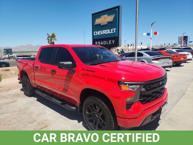 Red Hot 2026 Chevrolet Silverado 1500 Pickup Truck Four-Wheel Drive 8-Speed Automatic