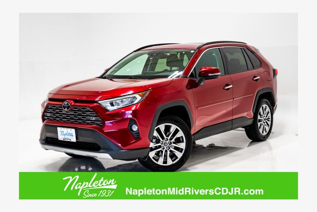 Red (Ruby Flare Pearl) 2020 Toyota RAV4 SUV / Crossover All-Wheel Drive 8-Speed Automatic