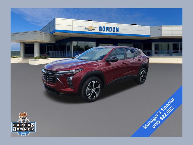 Red (Crimson Metallic) 2025 Chevrolet Trax SUV / Crossover Front-Wheel Drive 6-Speed Automatic