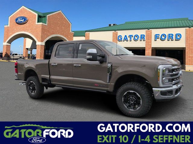 Brown 2026 Ford F-350 Super Duty Pickup Truck Four-Wheel Drive Automatic