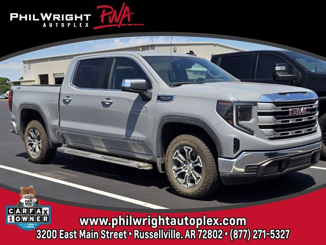 Gray 2024 GMC Sierra 1500 Pickup Truck Four-Wheel Drive Automatic