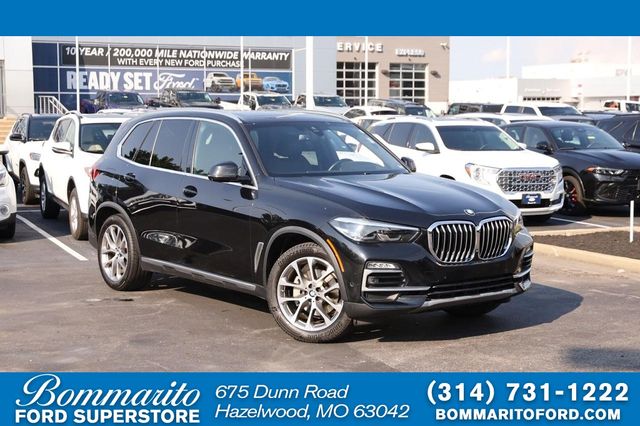 Black Sapphire Metallic 2021 BMW X5 SUV / Crossover All-Wheel Drive 8-Speed Automatic