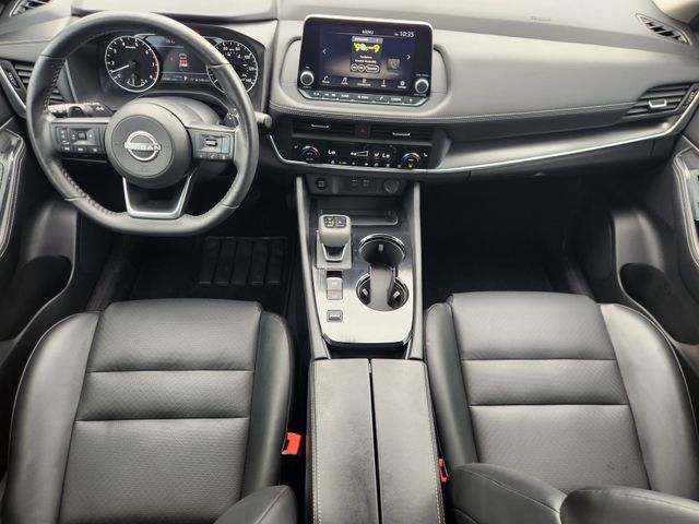 2024 Nissan Rogue SV White at Central Houston Nissan