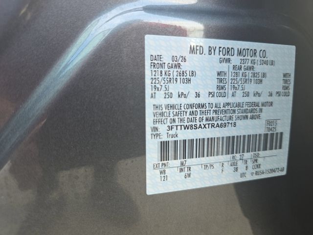 New 2026 Carbonized Gray Metallic Ford Lariat® image 35