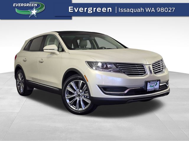 Gray (Platinum Dune Metallic Tri-Coat) 2016 Lincoln MKX Reserve AWD SUV / Crossover All-Wheel Drive 6-Speed Automatic