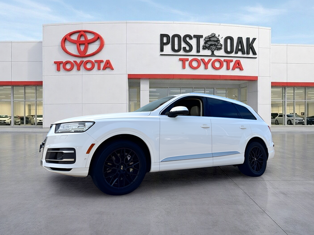 Glacier White 2019 Audi Q7 55 TFSI quattro Prestige SUV / Crossover All-Wheel Drive 8-Speed Automatic