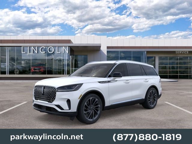 Pristine White Metallic Tri-Coat 2026 Lincoln Aviator SUV / Crossover All-Wheel Drive Automatic