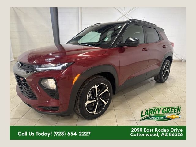 Red (Crimson Metallic) 2022 Chevrolet Trailblazer SUV / Crossover Front-Wheel Drive Continuously Variable Transmission