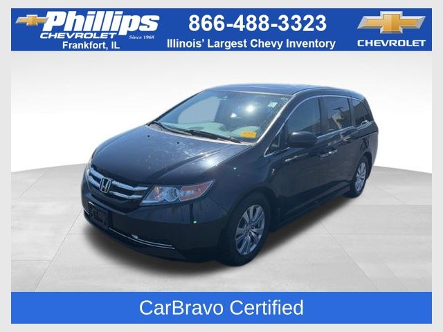 Crystal Black Pearl 2016 Honda Odyssey EX-L FWD Minivan Front-Wheel Drive 6-Speed Automatic