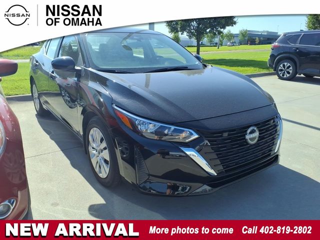 Super Black 2025 Nissan Sentra Sedan Front-Wheel Drive Continuously Variable Transmission