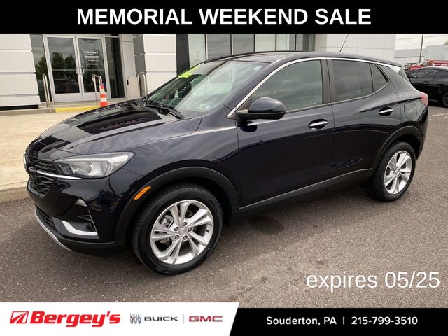 Dark Moon Blue Metallic 2020 Buick Encore GX Preferred FWD SUV / Crossover Front-Wheel Drive Continuously Variable Transmission