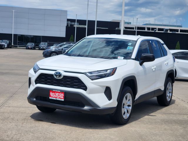 2025 Toyota RAV4 LE White at Don McGill Toyota