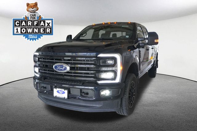 Blue Metallic 2025 Ford F-350 Super Duty Pickup Truck Four-Wheel Drive Automatic