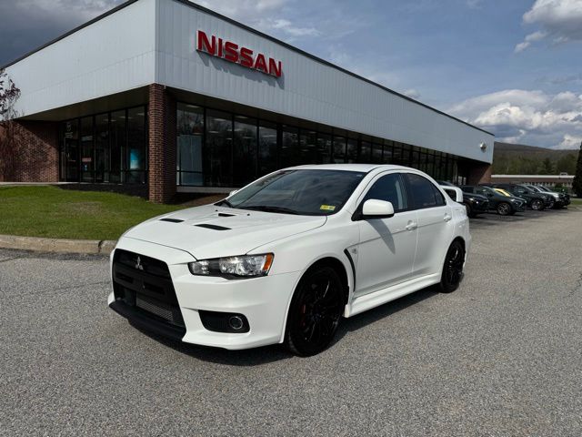 Wicked White 2014 Mitsubishi Lancer Evolution GSR Sedan All-Wheel Drive 5-Speed Manual