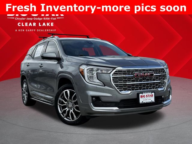 2023 GMC Terrain Denali Silver at Texan Dodge Chrysler Jeep Ram