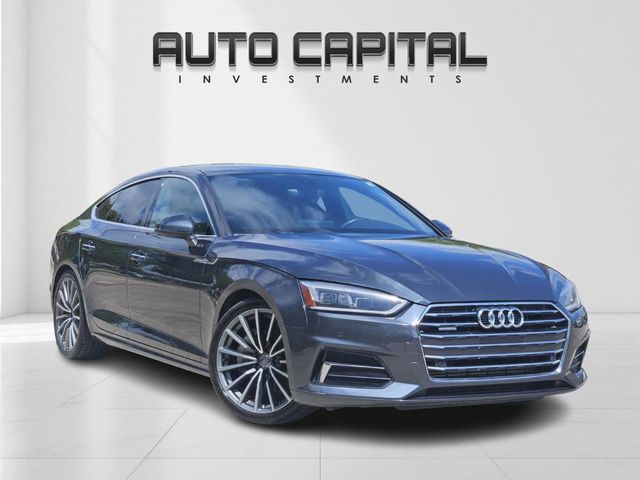 Gray Metallic 2019 Audi A5 Sportback quattro Premium Plus 45 TFSI Sedan All-Wheel Drive 7-Speed Automatic