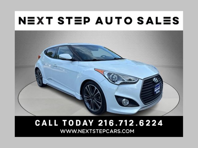 Elite White Pearl 2016 Hyundai Veloster Coupe Front-Wheel Drive 7-Speed Dual Clutch