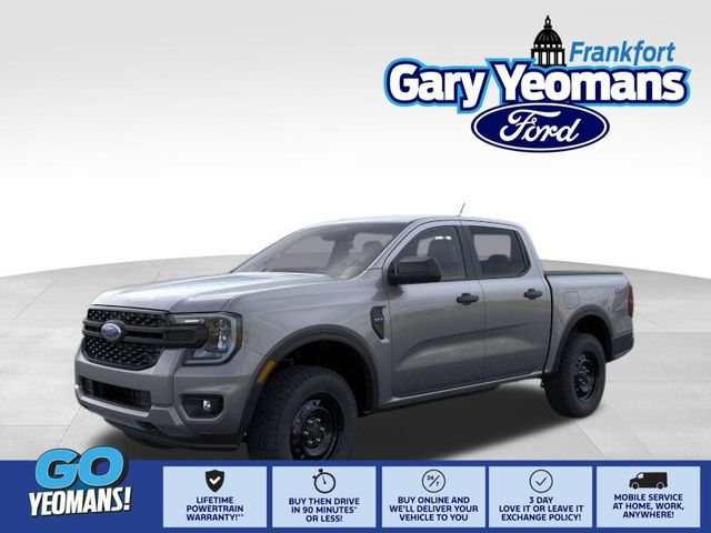 Carbonized Gray Metallic 2026 Ford Ranger Pickup Truck Four-Wheel Drive Automatic