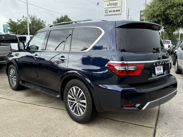 2022 Nissan Armada SL Blue at Bravo Nissan