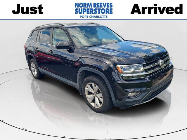 Deep Black 2019 Volkswagen Atlas SUV / Crossover Front-Wheel Drive 8-Speed Automatic