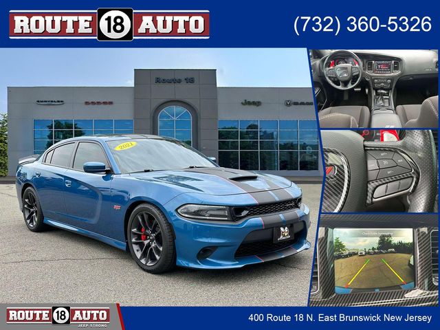 Blue (Frostbite) 2021 Dodge Charger Sedan Rear-Wheel Drive 8-Speed Automatic