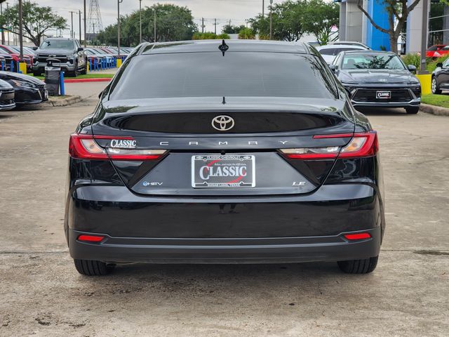 2026 Toyota Camry LE Black at Classic Elite Chevrolet Sugar Land