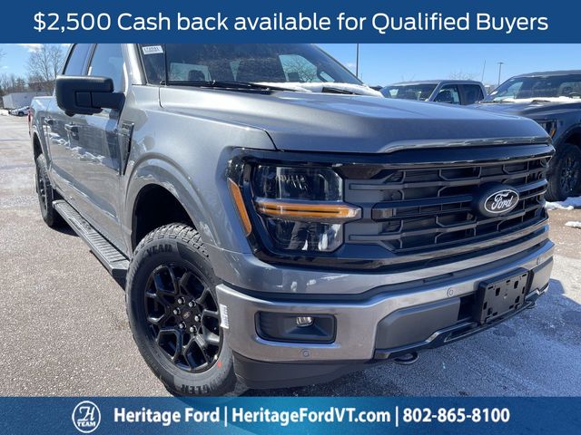 Carbonized Gray Metallic 2026 Ford F-150 XLT SuperCrew 4WD Pickup Truck Four-Wheel Drive Automatic